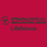 L540LS | Red | Embroidered Strata LifeSource - Women's Silk Touch Performance Long Sleeve Polo Design