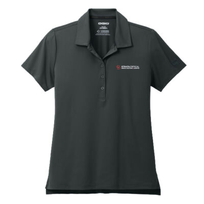 LOG170 | Tarmac Grey | Embroidered Strata | PILOT POLO - Women's Regain Polo Thumbnail
